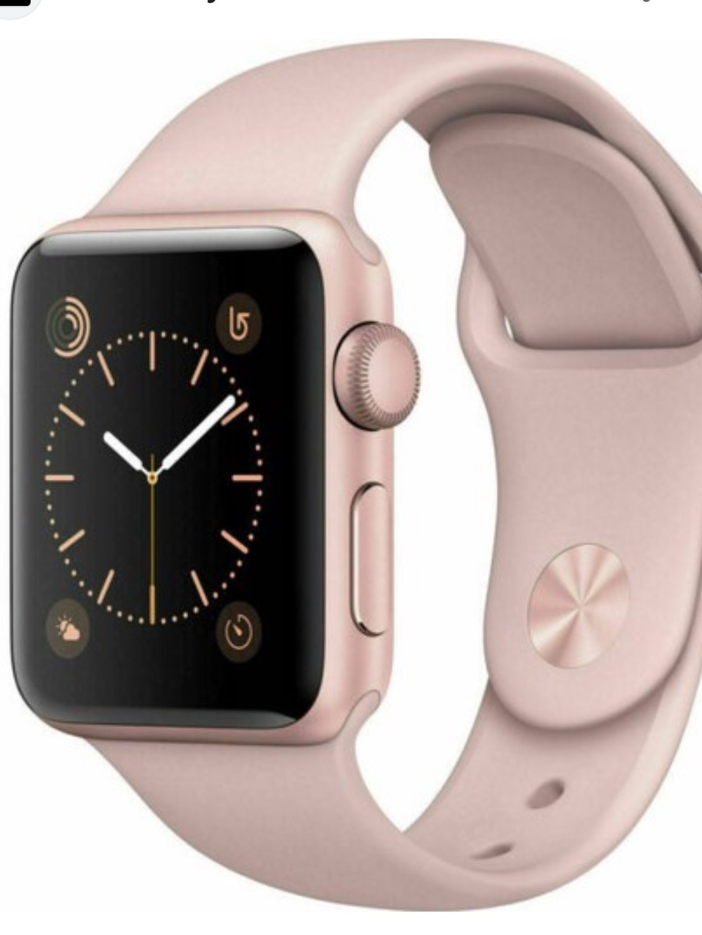 Apple Watch Series 1 (38mm Rose Gold Aluminum Case. Collectors Item!